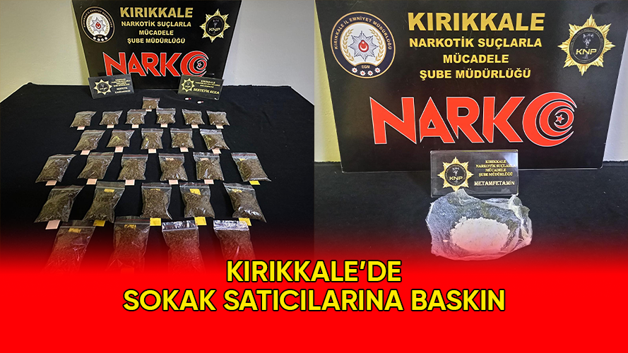 Kırıkkale’de Sokak Satıcılarına Baskın