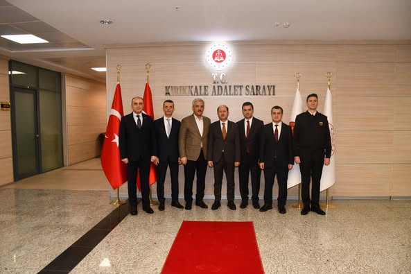 Ramazan Can Kırıkkale Adliyesini Ziyaret Etti