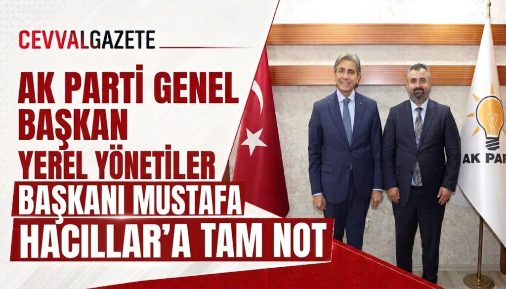 Ak parti genel başkan yardımcısı yerel yönetimler başkanı Ak parti genel başkan yardımcısı yerel yönetimler başkanı mustafa demir’den hacılar’tam not